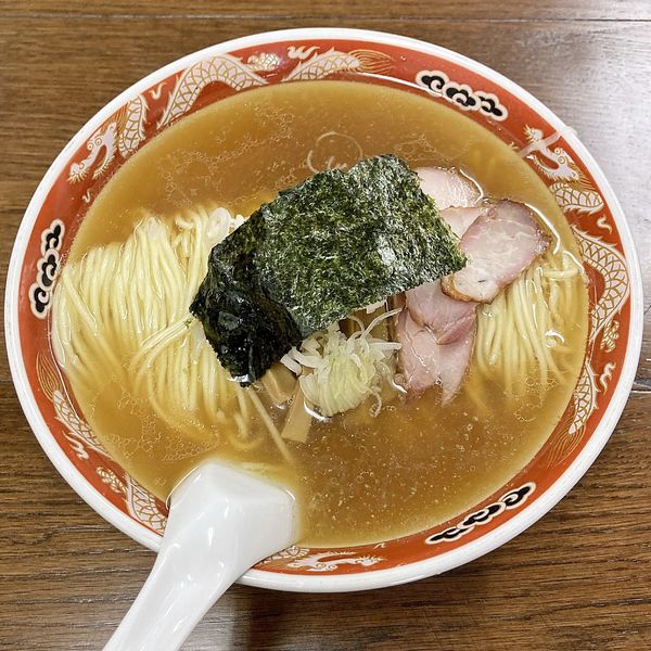 「支那ソバ＋味付け玉子」@支那ソバ かづ屋の写真