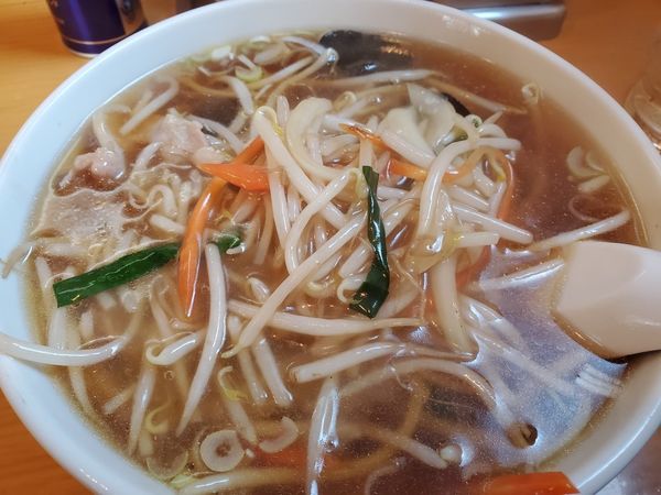 「モヤシ麺６５０円」@東京ラーメン たいよう軒の写真