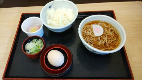 「朝定食」@そばいち エキュート赤羽店の写真