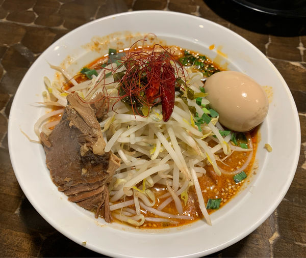 「鬼に金棒+味玉+エビ塩和え玉  ￥900+￥100+￥200」@特級鶏蕎麦 龍介の写真