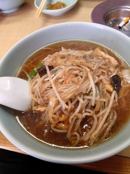 「モヤシラーメン」@中国菜館 シルクロードの写真