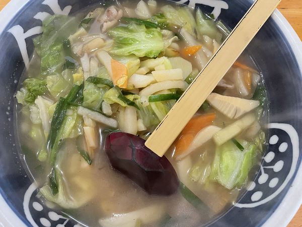 「新メニュー・鉄平あんかけラーメン・塩820円」@鉄兵ラーメン 平野店の写真