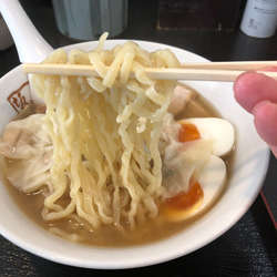 焼豚ラーメン 味付玉子