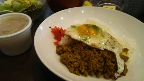 「ドライカレー定食 780円」@定食屋いちの写真