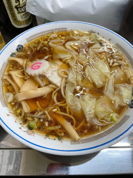 「ワンタンメン」@中華そば みたかの写真