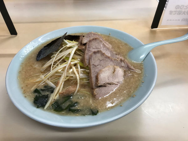 「ネギ味噌チャーシュー」@ラーメンショップ 沼目店の写真