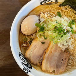 秋刀魚中華そば　塩