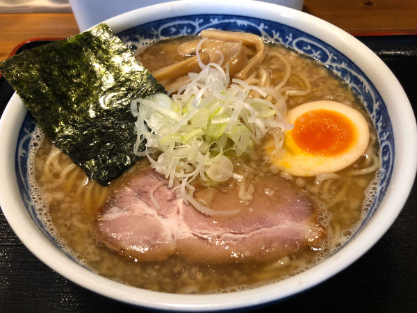 「中華麺中盛800円」@つけ麺 秋山の写真