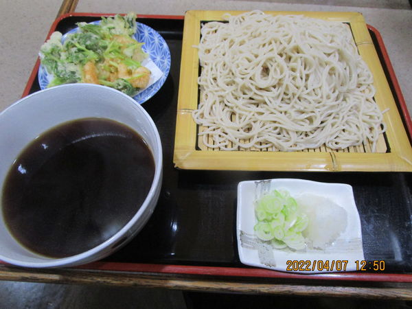 「かき揚げ天もり蕎麦大 900円」@蕎麦処 とさきやの写真