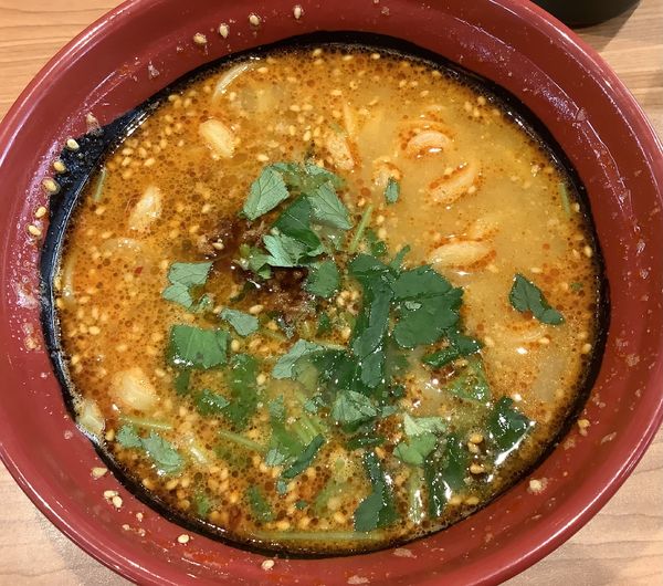 「坦々麺」@無添 くら寿司 港北みなも店の写真