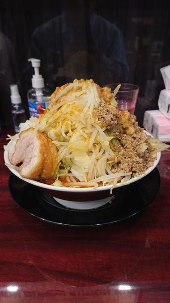 「令4・4・7カレーラーメン８辛(890円)」@ぶっ豚 淵野辺店の写真