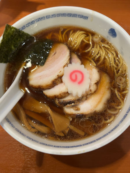 「チャーシュー麺大盛(ランチ無料)+替玉」@たけちゃんにぼしらーめん 調布店の写真