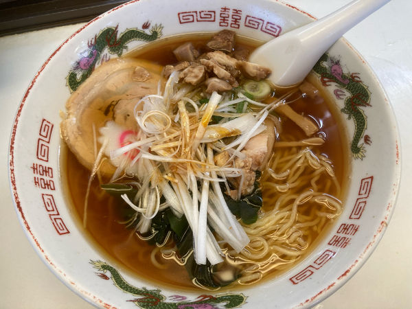 「ネギラーメン¥600+刻みチャーシュー¥100」@東武ラーメンの写真