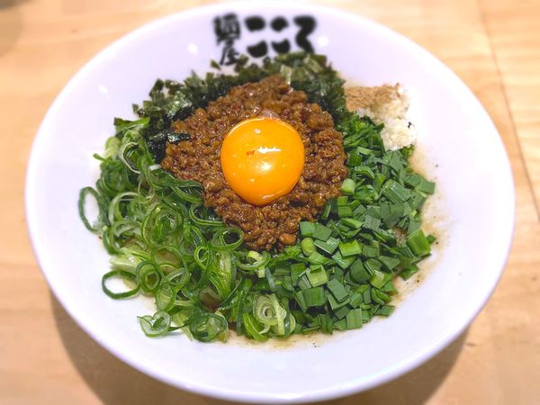 「台湾まぜそば￥850」@麺屋 こころ 上野店の写真