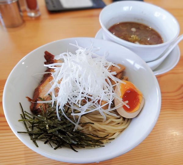 「ネギ塩つけ麺」@よなやの写真
