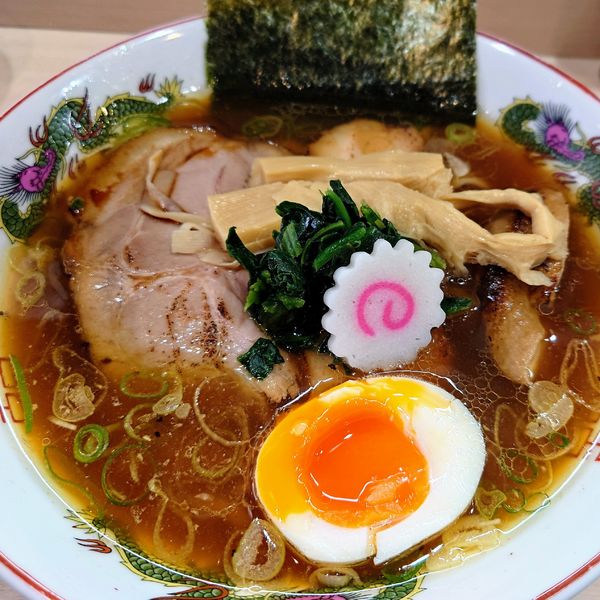 「【限定】生姜醤油ラーメン 1000円」@手揉み中華そば 中村の写真