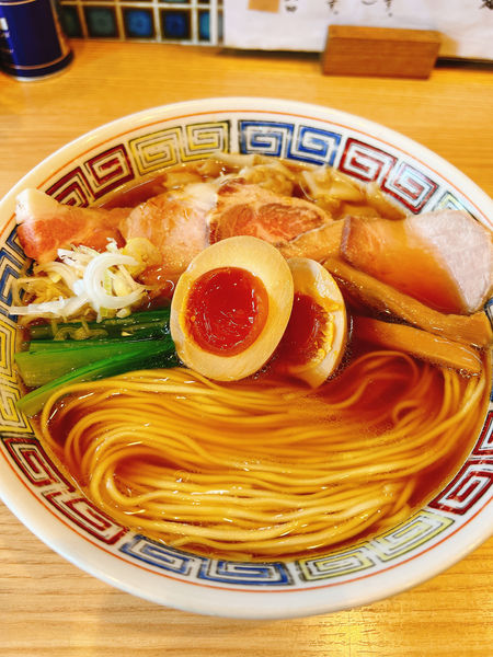 「特製中華そば」@ほっこり中華そば もつけの写真