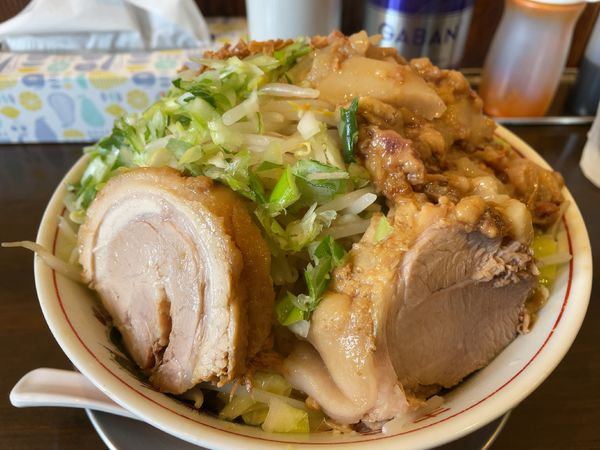 「汁なしネギ」@麺屋 櫻弐の写真