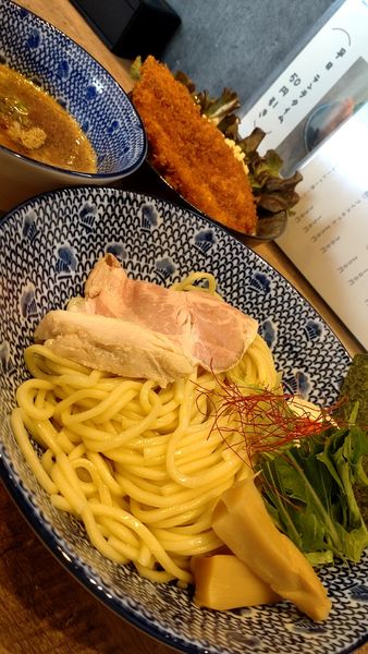 「伊勢崎つけそば(900円税込)」@鶏そば みなもの写真