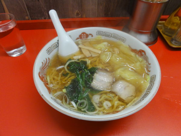 「ワンタン麺650」@餃子の店 蘭州の写真