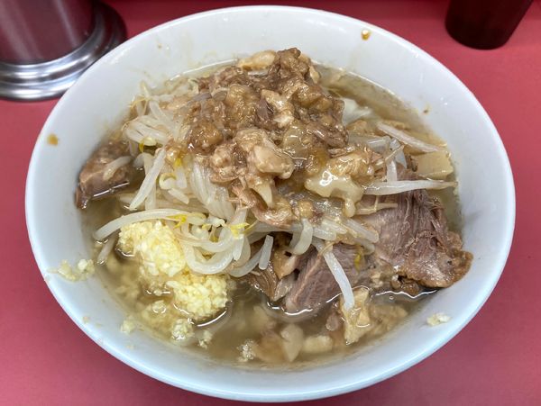 「半分 750円」@ラーメン二郎 小岩店の写真