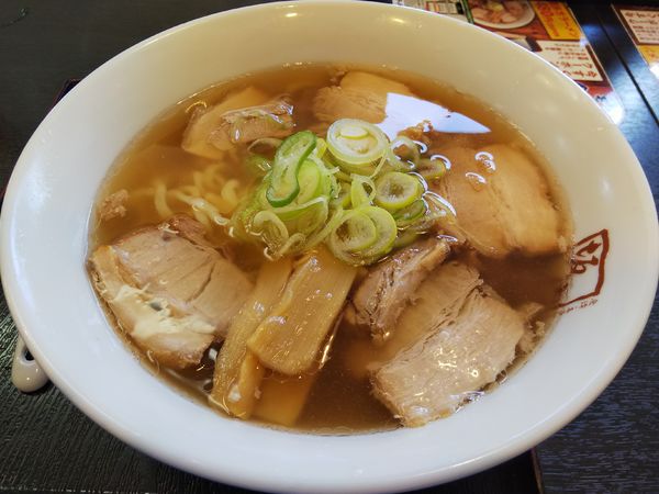 「喜多方ラーメン　普通盛」@喜多方ラーメン 坂内 更埴店の写真