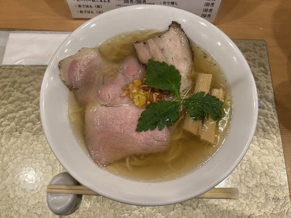 「黄金貝らーめんノーマル850円」@なにわ麺次郎の写真