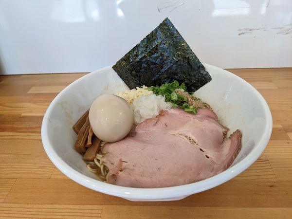 「濃厚まぜそば＋味玉」@麺処しろの写真