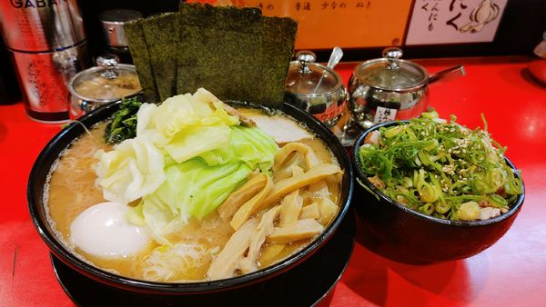 「特製ラーメン大・メンマ・ネギチャー丼(硬め)￥1,600」@横浜家系ラーメン 志田家 蒲田店の写真