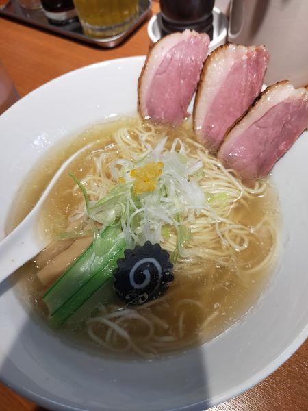 「鴨塩」@麺屋 上々の写真