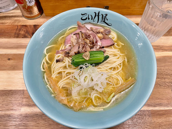 「シャモ中華そば」@仙臺自家製麺こいけ屋分店 綠栽の写真