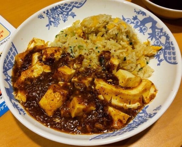 「麻婆チャーハン定食769円」@バーミヤン 山形桧町店の写真