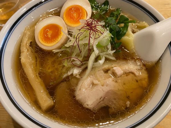 「くろおびラーメン（醤油）：1200円」@利尻昆布ラーメン くろおびの写真