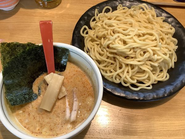「辛味噌　中盛」@つけ麺 ががちゃい 中山店の写真