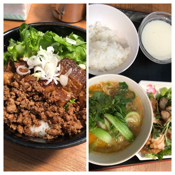 「貴妃膳580角煮丼飯半680」@四川屋台の写真