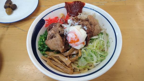 「【４月限定】和牛で油蕎麦③和牛テール(尾元)その他大将心付」@MENYA 食い味の道有楽の写真