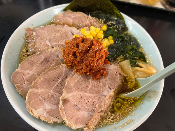 「からし麺 ¥830+チャーシュー ¥200」@大雄 永谷店の写真