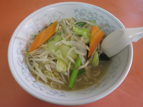「湯麺：750円」@弥々亭 支店の写真
