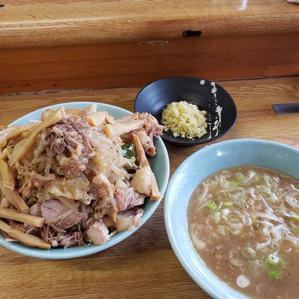 「つけ麺豚増し＋しょうが」@ラーメン そらの写真