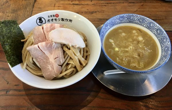 「鶏つけ麺(980¥)」@自家製麺オオモリ製作所 壬生店の写真
