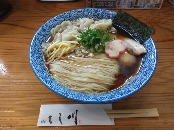 「特製ワンタン麺大盛」@麺処 いし川の写真