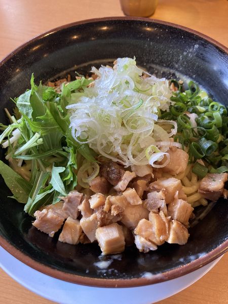 「まぜそば極み鶏（820円）」@横浜家系ラーメン 清六家 総本山の写真