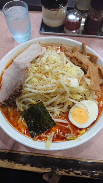 「野菜ラーメン 坦々変更」@所沢大勝軒の写真