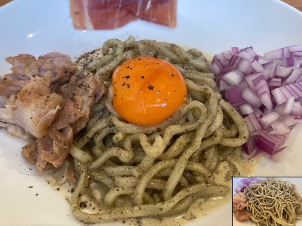 「にぼにぼなーら＋にぼにぼちーのの上(伊藤の麺)」@煮干し Noodles Nibo Nibo Cinoの写真