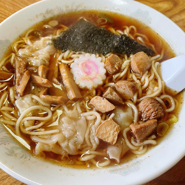 「わんたんめん 500円」@筑波軒の写真