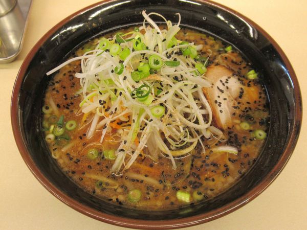 「黒味噌ラーメン(850円)」@ガキ大将 羽村店の写真