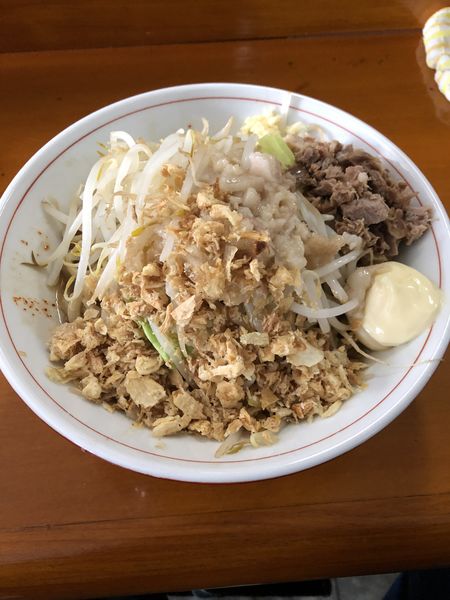「まぜそば」@自家製麺 ラーメンが止マラナイの写真
