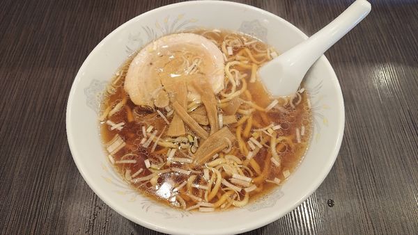 「らーめん   550円」@珍來 小美玉店の写真