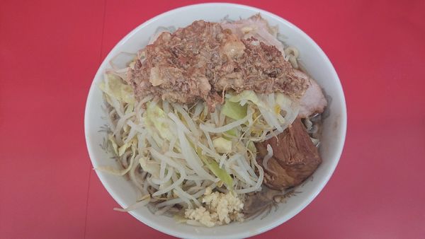 「小ラーメン   750円」@ラーメン二郎 ひたちなか店の写真