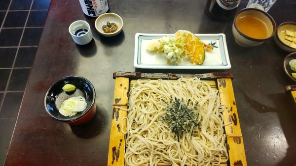 「天ぷらさらしなそば」@大丸の写真